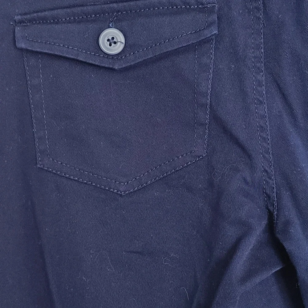 NWT Justice blue girls pants size 14